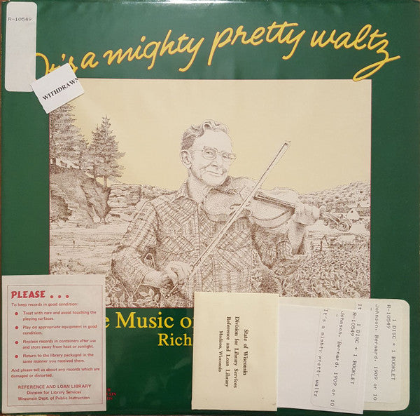 Bernard Johnson – It's A Mighty Pretty Waltz LP