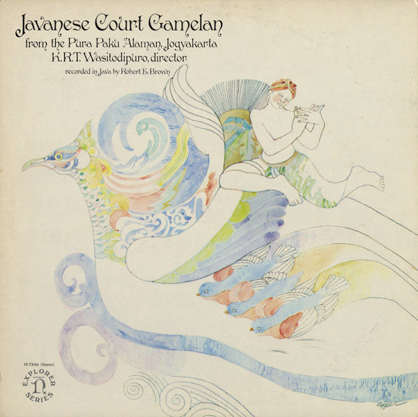 K.R.T. Wasitodipuro - Javanese Court Gamelan From The Pura Paku Alaman, Jogyakarta LP