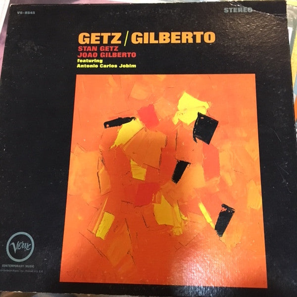 Stan Getz / Joao Gilberto Feat. Antonio Carlos Jobim – Getz / Gilberto (White Label/Non promo)