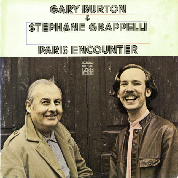 Gary Burton & Stephane Grappelli – Paris Encounter LP