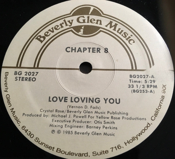 Chapter 8 – Love Loving You 12"