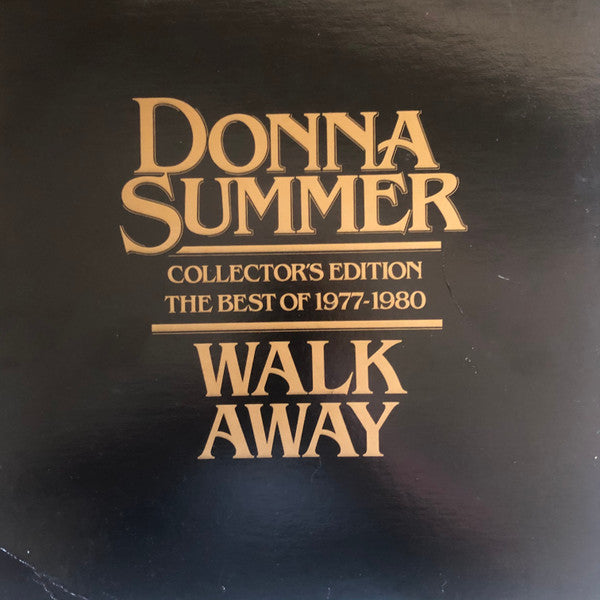 Donna Summer – Walk Away Collector's Edition (The Best Of 1977-1980) LP