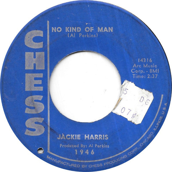 Jackie Harris – No Kind Of Man 7"