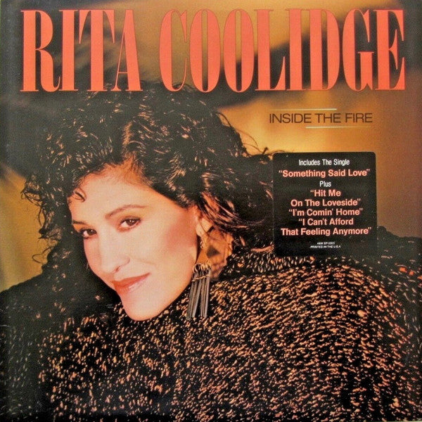 Rita Coolidge – Inside The Fire LP