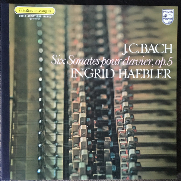 Bach / Ingrid Haebler - Six Sonates Pour Clavier, Op. 5 LP