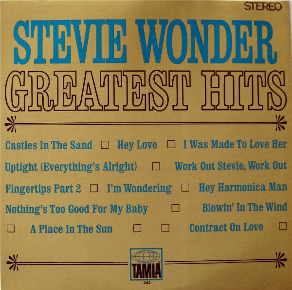 Stevie Wonder - Greatest Hits LP