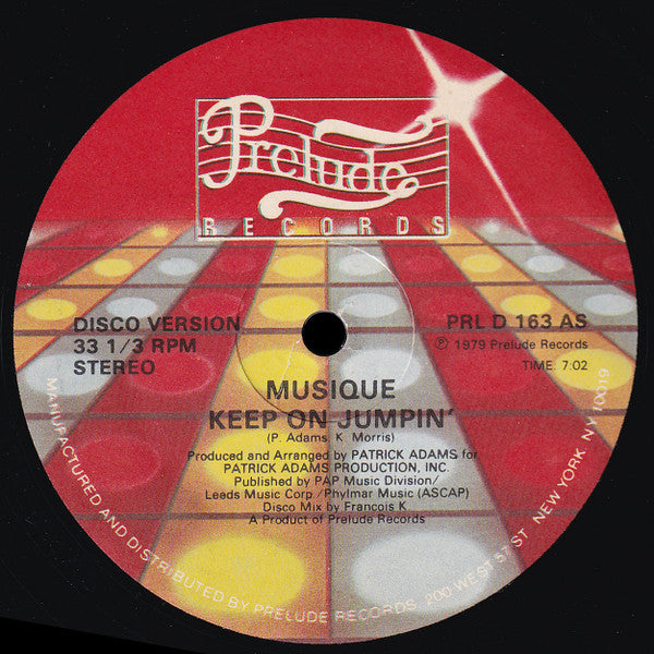 Musique – Keep On Jumpin' / In The Bush 12"