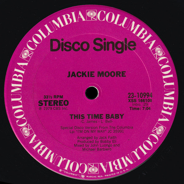 Jackie Moore - This Time Baby 12"
