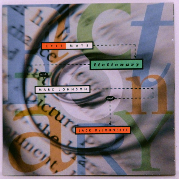 Lyle Mays With Marc Johnson And Jack DeJohnette – Fictionary CD