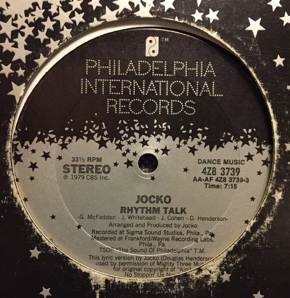 Jocko – Rhythm Talk 12"