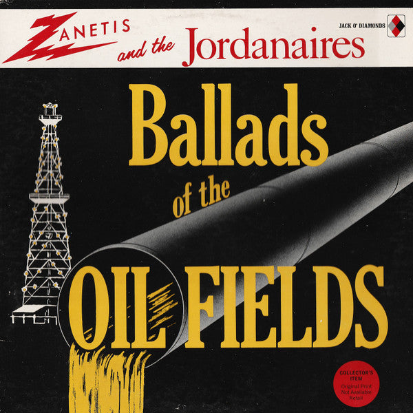 Zanetis with The Jordanaires – Ballads Of The Oil Fields LP