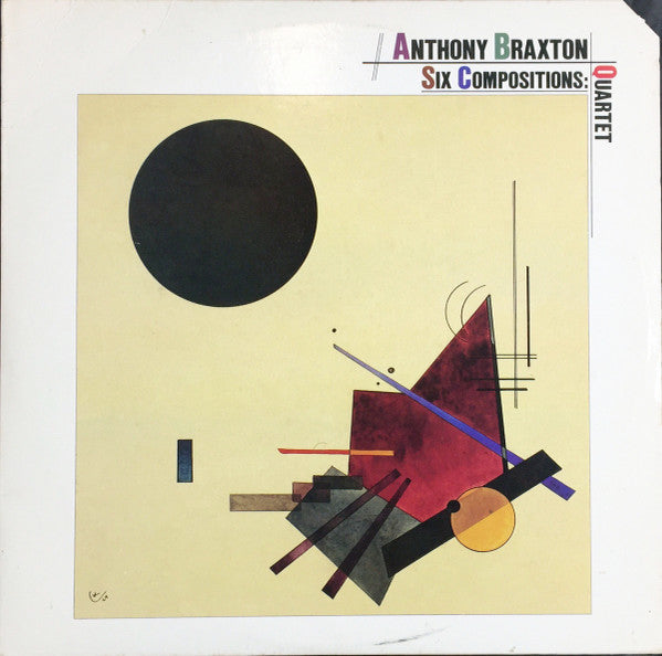 Anthony Braxton Quartet - Six Compositions LP