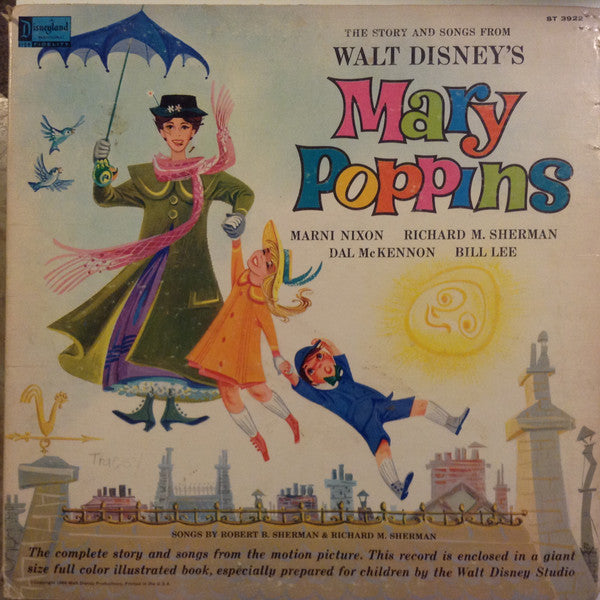 Various – The Story And Songs From Walt Disney's Mary Poppins LP