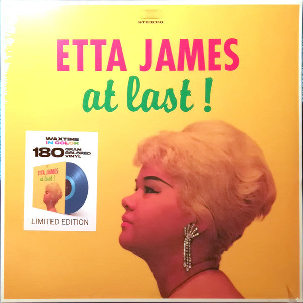Etta James - At Last (blue vinyl) LP