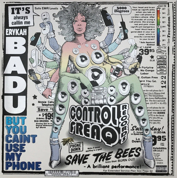 Erykah Badu – But You Caint Use My Phone (Clear w/ Multicolor Splatter) (180g) LP