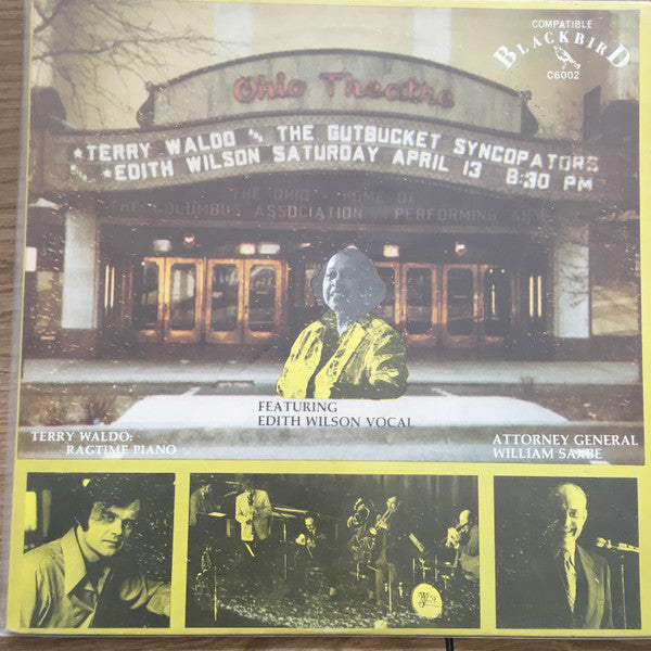 Terry Waldo's Gutbucket Syncopators / Edith Wilson – Ohio Theater Concert Waldo's Gutbucket Syncopators LP