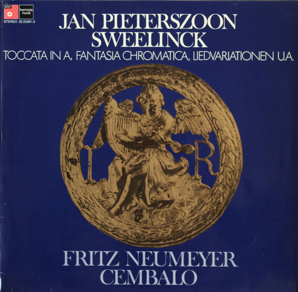 Jan Pieterszoon Sweelinck, Fritz Neumeyer – Werke Für Cembalo LP