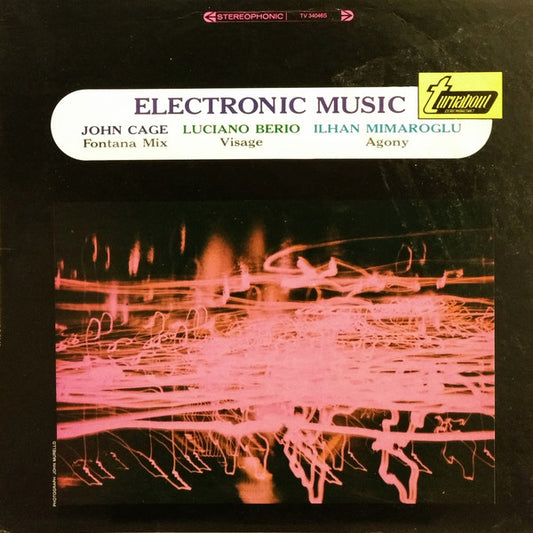 John Cage / Luciano Berio / Ilhan Mimaroglu - Electronic Music LP