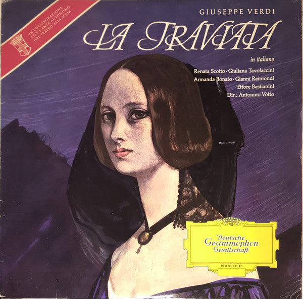 Verdi / Orchestra Del Teatro Alla Scala / Antonino Votto – La Traviata LP