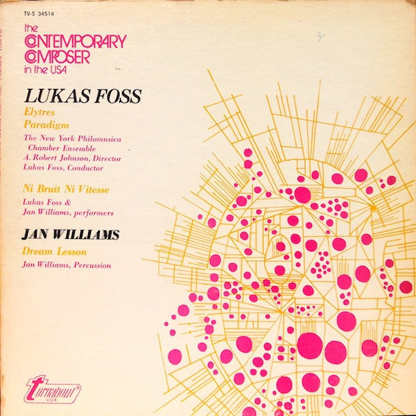 Lukas Foss - Elytres / Paradigm LP