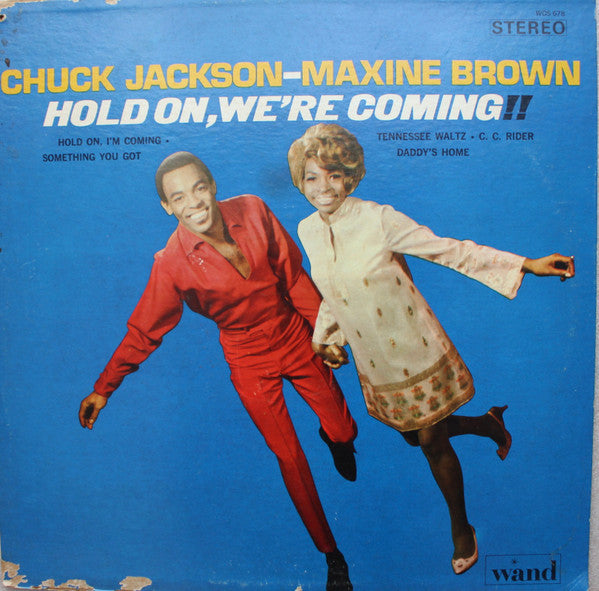 Chuck Jackson & Maxine Brown - Hold On, We're Coming!! LP