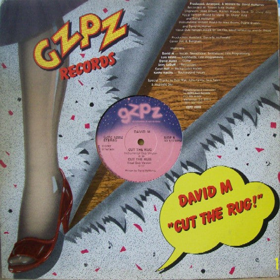 David M* – Cut The Rug 12"