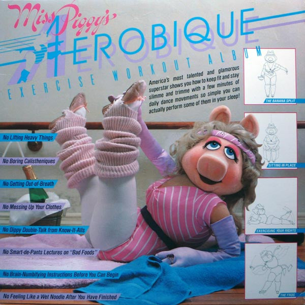 Miss Piggy – Miss Piggy's Aerobique Exercise Workout Album LP