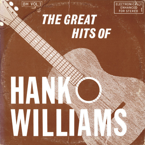 Hank Williams – The Great Hits Of Hank Williams LP