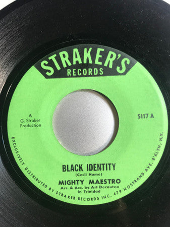 Mighty Maestro – Black Identity / Poor Man 7"