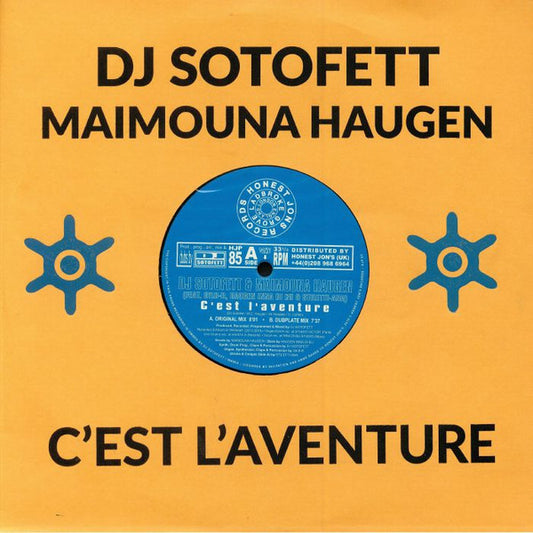DJ Sotofett & Maimouna Haugen - C'Est L'Aventure 10"