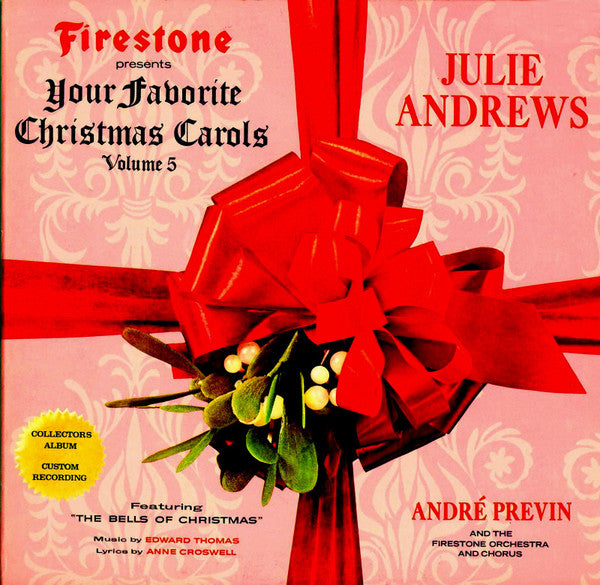 Julie Andrews With André Previn – Your Favorite Christmas Carols, Volume 5 LP