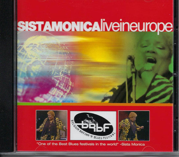 Sista Monica Parker – Live In Europe CD