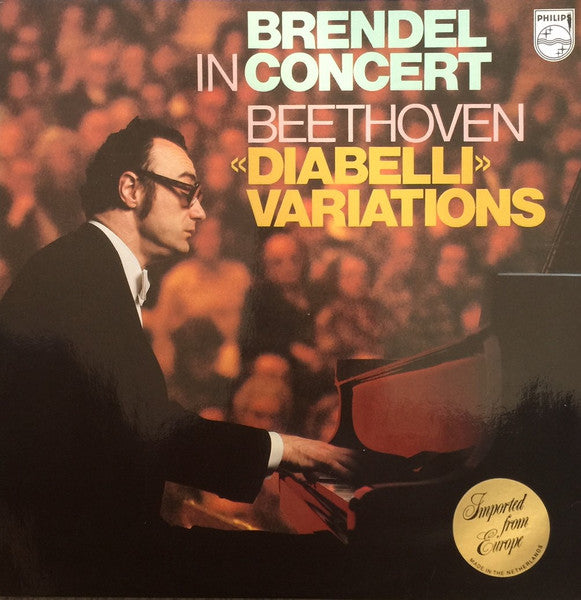 Beethoven / Alfred Brendel - In Concert "Diabelli" Variations LP