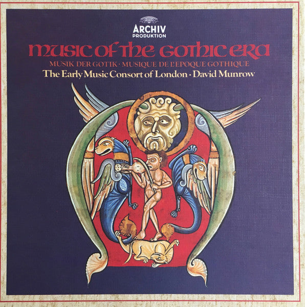 The Early Music Consort Of London / David Munrow – Music Of The Gothic Era - Musik Der Gotik - Musique De L'Epoque Gothique LP