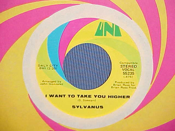 Sylvanus – I Want To Take You Higher 7"