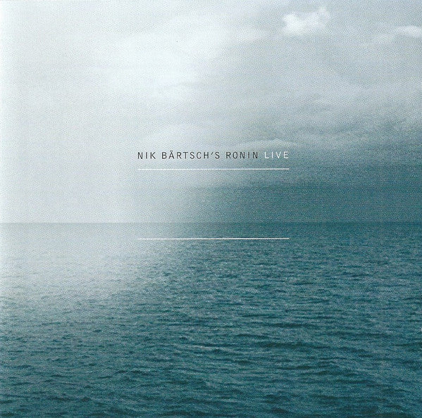 Nik Bärtsch's Ronin – Live CD