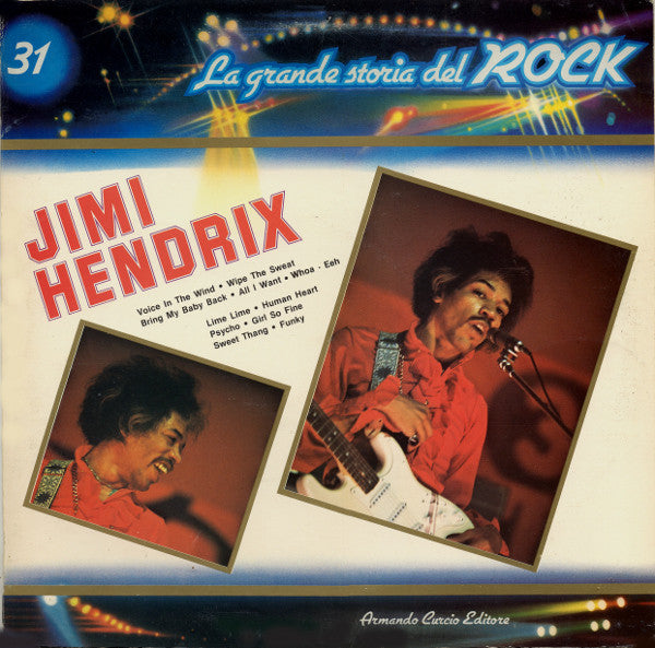 Jimi Hendrix – La Grande Storia Del Rock 31 LP