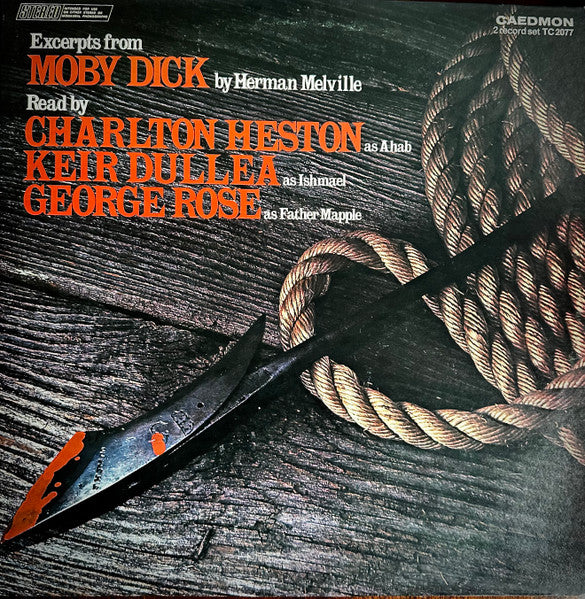 Herman Melville, Charlton Heston, et al. – Excerpts From Moby Dick LP