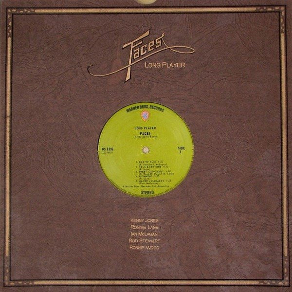Faces - Long Player LP