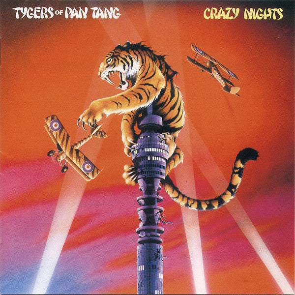 Tygers Of Pan Tang – Crazy Nights LP (German Pressing)