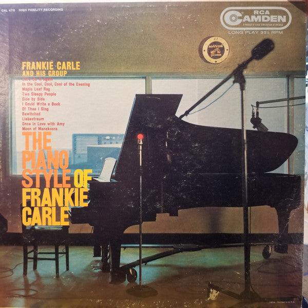 Frankie Carle And His Group – The Piano Style Of Frankie Carle LP