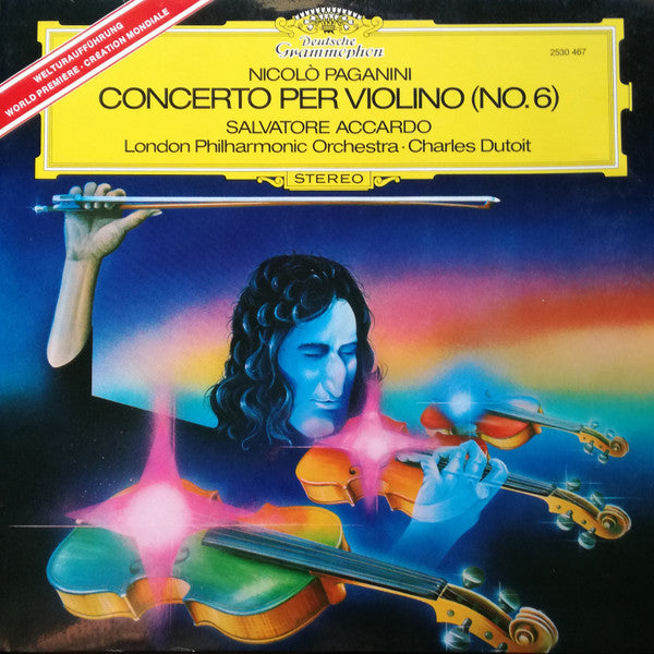 Paganini / Salvatore Accardo - Concerto Per Violino (No. 6) LP