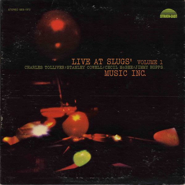 Music Inc. – Live At Slugs' Volume 1 (1972 pressing) LP