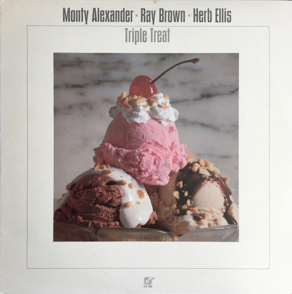 Monty Alexander, Ray Brown, Herb Ellis - Triple Threat LP
