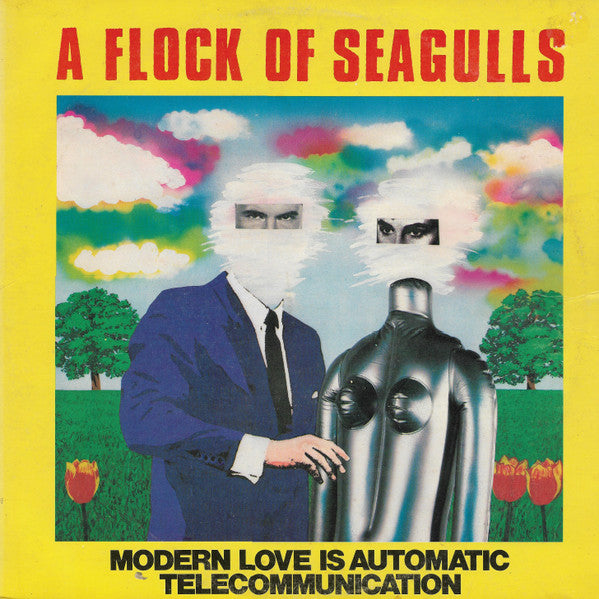 A Flock Of Seagulls – Modern Love Is Automatic / Telecommunication LP