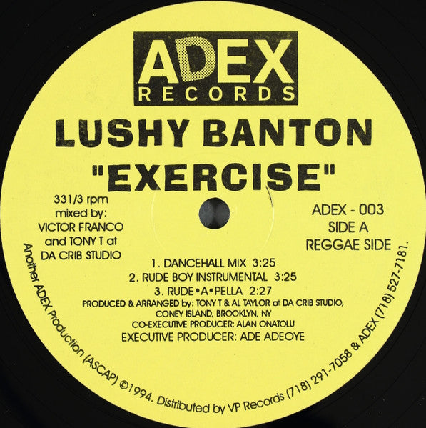 Lushy Banton – Exercise 12"