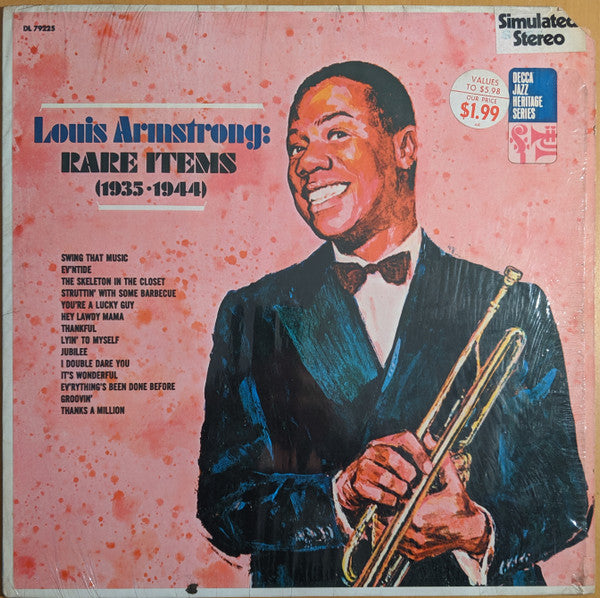 Louis Armstrong – Rare Items (1935-1944) LP