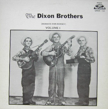The Dixon Bros - Volume 1 LP