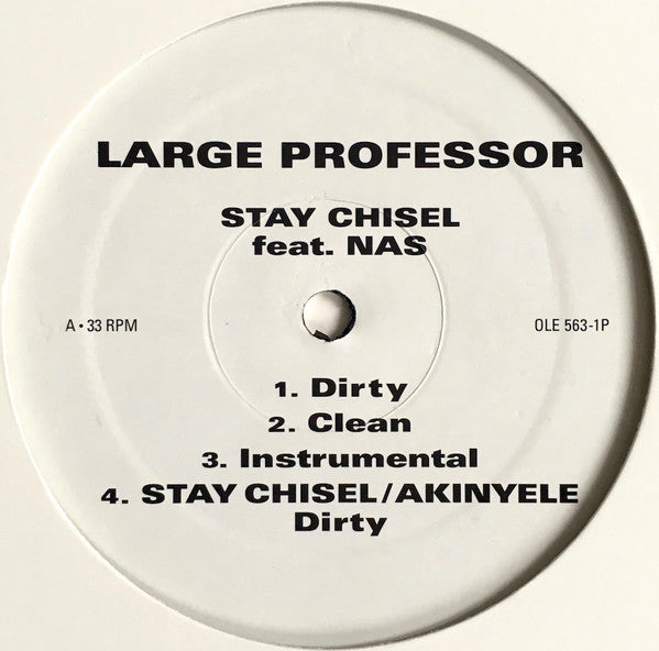 Large Professor - Stay Chisel / Akinyele LP