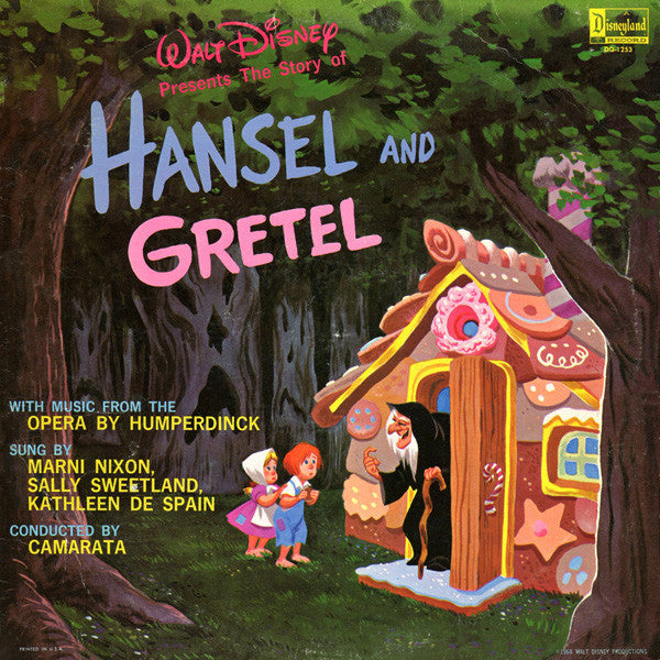 Walt Disney - The Story Of Hansel And Gretel LP